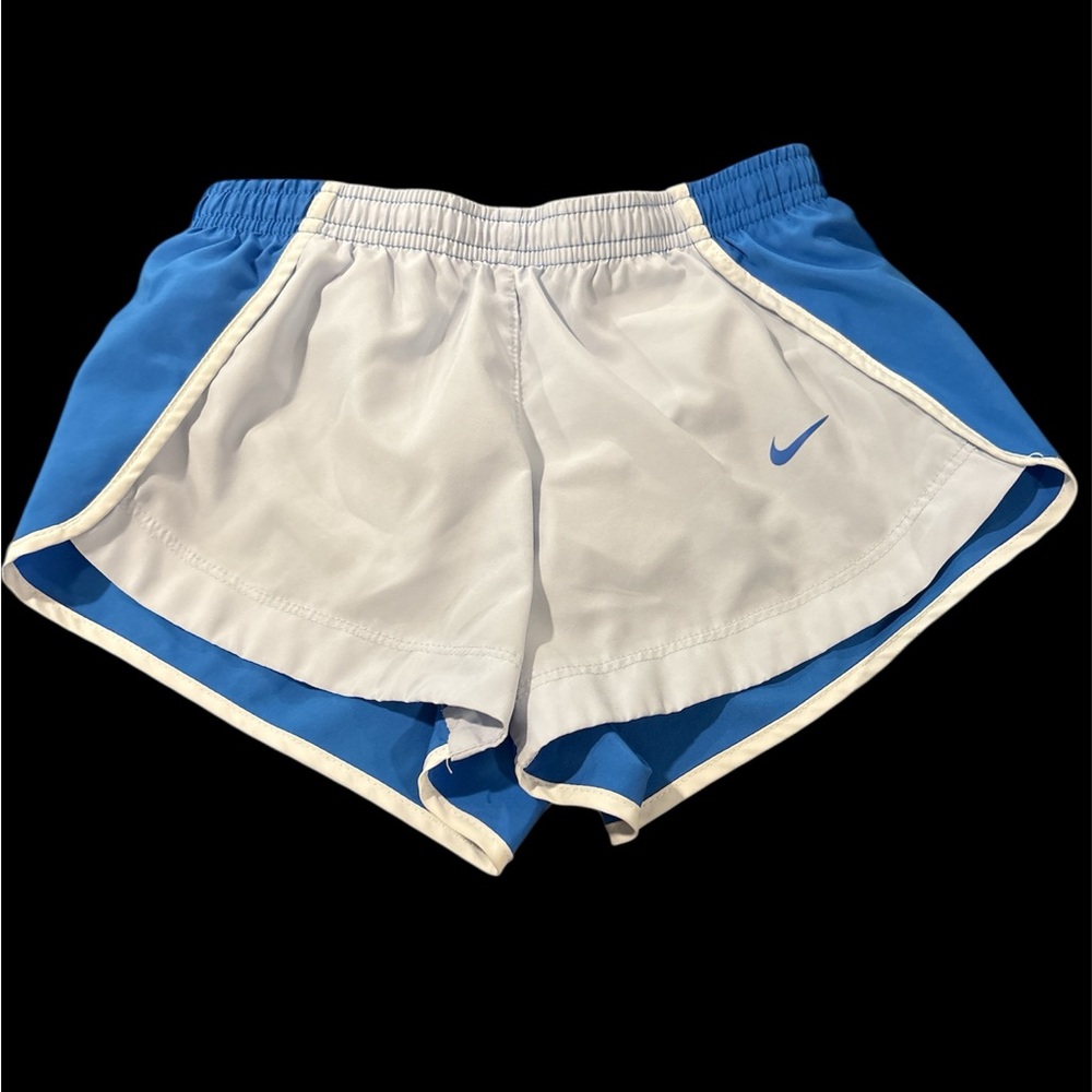 Nike Kids Blue and White Shorts